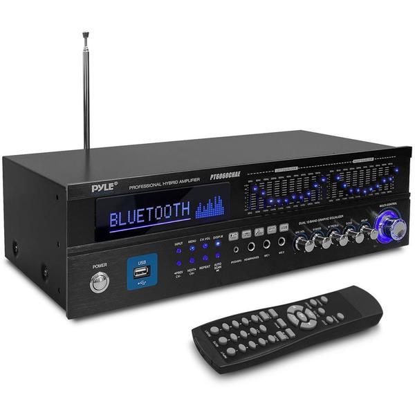Pyle 6 Channel Bt Home Theater Amplifier PT6060CHAE